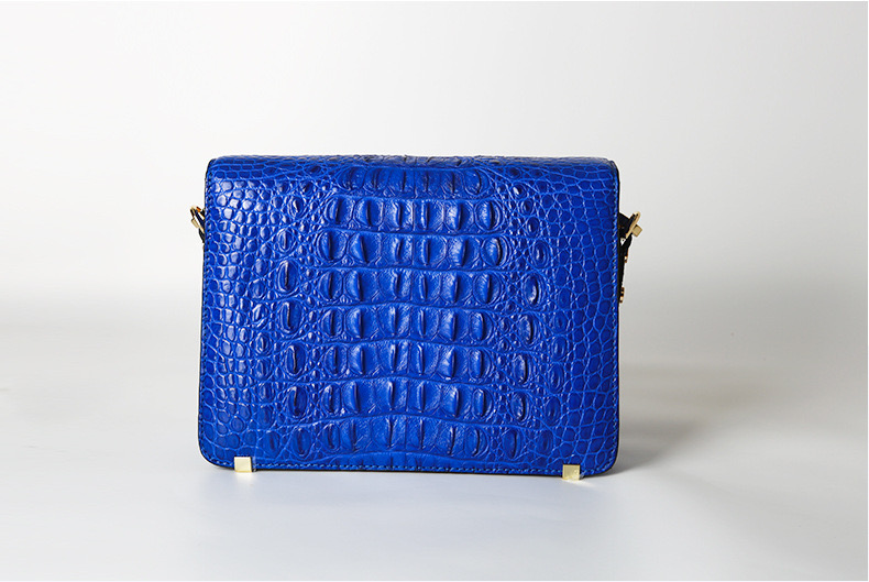 Genuine Crocodile Skin Women Sling Bag Authentic Exotic Alligator Leather Lady Single Shoulder Bag Female Small Purse
