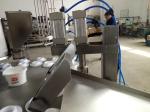 Electric Driven Gelato Ice Cream Cup Filling Sealing Machine for Bottles