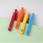 Colorful Plastic Press Gel Pen Steel Ball Pen Clip Promotional Neutral Pen