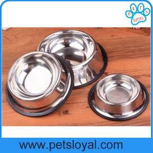 Quality Wholesale low price metal dog bowls stainless steel pet Dog bowl China Factory wholesale