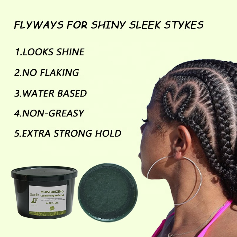 Thickening/Volumizing Edge Control Wax for Hair Styling 64 oz Conditioning Shining Gel
