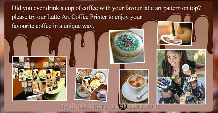 Personalized Coffee Printer Machine Edible Ink to Create Unique and Memorable Drinks