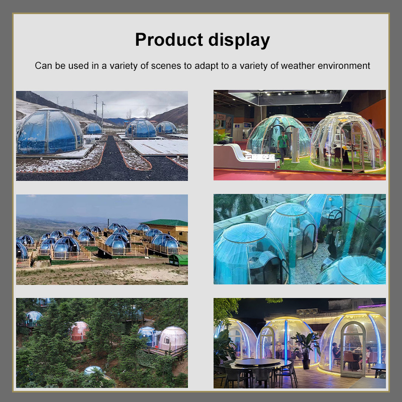 PC Bubble House Outdoor Transparent Spare Room Homestay Hotel Dining Outdoor Courtyard Mobile