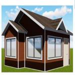 Foldable Tiny House On Wheels Trailer With 18mm MgO Board Floor PVC Sliding