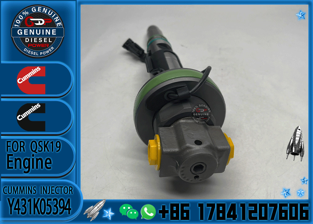 Genuine Fuel Injector AssemblyF0OBJ00004 F00BJ00005 Y431K05394 FO0BJ10006 4955526 For Qsk19 Engine