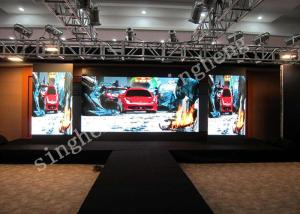 Quality Pixel Pitch 3mm Indoor LED Advertising Screen 1 / 32 Scan Driving Method wholesale