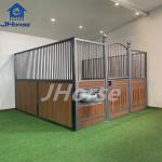 Swing Door Or Sliding Door Horse Stable Stall With Powder Coated Surface