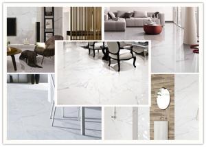 Quality Anti Bacterial Carrara Marble Ceramic Tile With Fine Air Permeability wholesale
