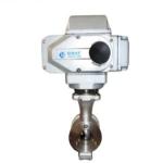SUS316 Wafer Electric Regulating Ball Valve Stainless Steel Straight Through