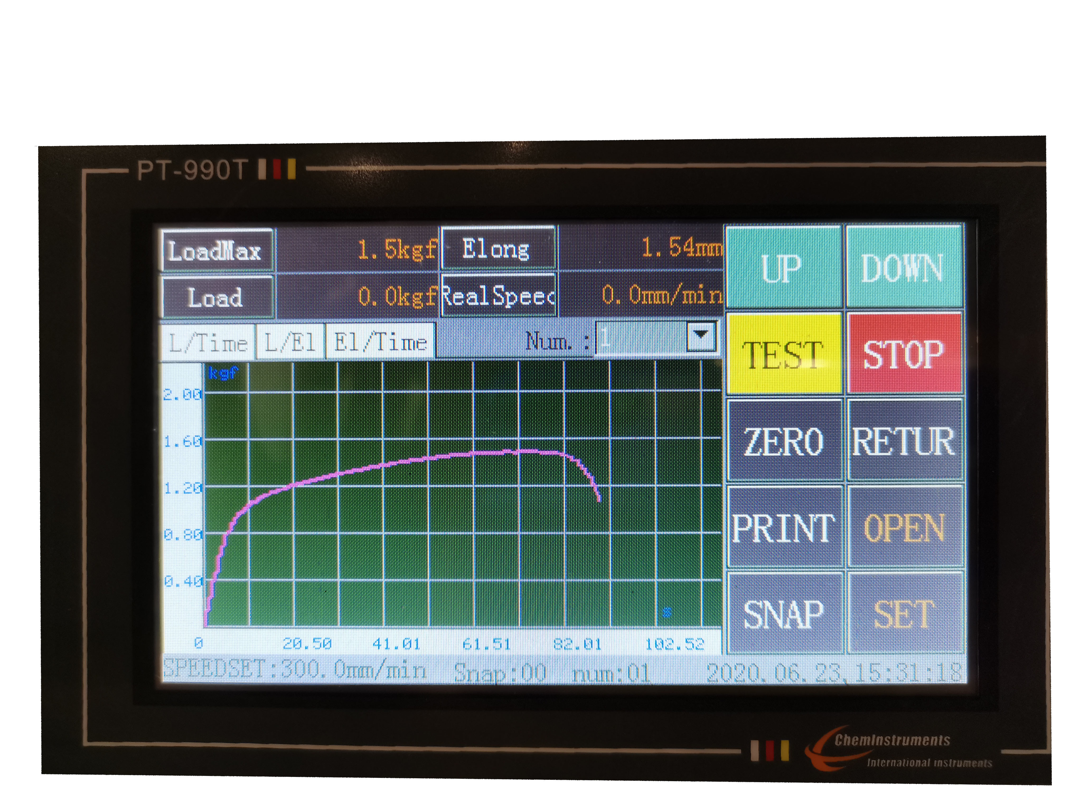 Accuracy ±0.5% AC Servo Motor 5000N Strength Testing Machine