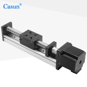 Quality Micro Nema 23 Ball Screw Slider Rail With Nema 23 Hybrid Stepper Motors CE Certifications wholesale