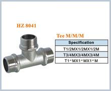 Quality brass plumbing fitting tee male wholesale