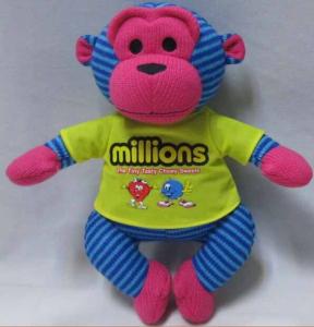 Quality Knitted Monkey Stuffed Animal Toys Plush Toys wholesale