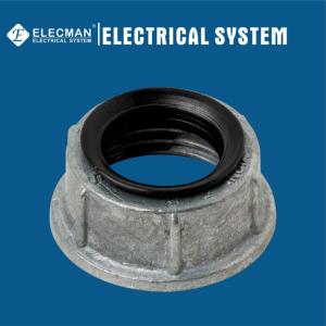 Quality ZRB Round Zinc IMC Rigid Conduit Fittings Insulated Bushing Threaded Connection wholesale