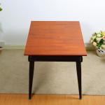 170cm Length Extendable Mahogany Convertible Dining Table 75cm Height