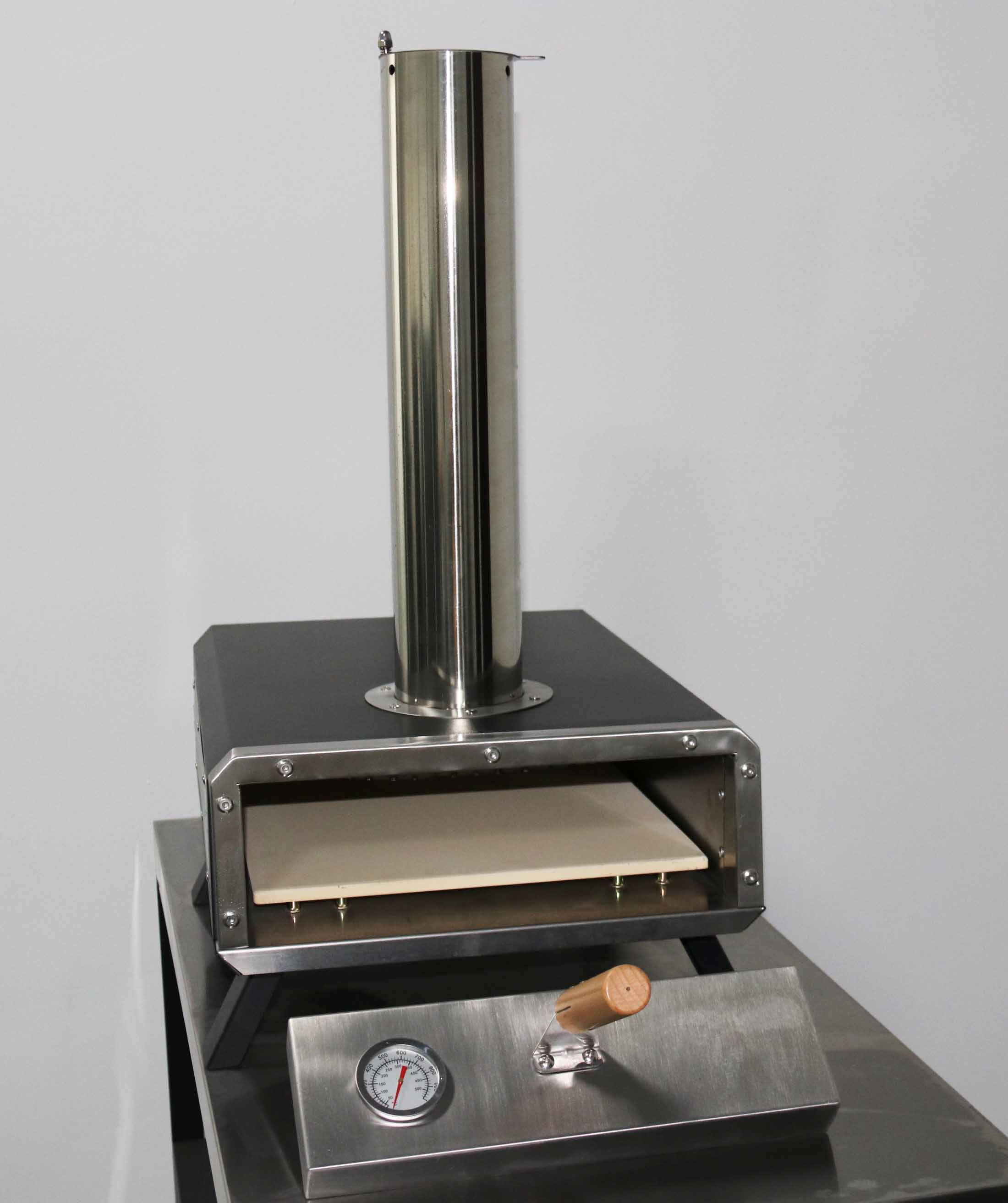 Rotatable Pizza Stone Customized Color Outside Pizza Maker Stove Wood Pellet Fired Oven
