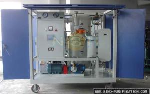 Quality 5 PPM Water Content Vacuum Oil Centrifuging Machine , Mobile Type Oil Purifying Machine wholesale