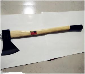 Quality 700 Length Wooden Handle Forged Carbon Steel Hand Working Tools Splitting Axe (XL0133-5) wholesale