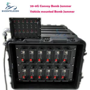 Quality Vehicle Military Convoy Bomb Jammer 20-6G 11 Bands 550w Roof Mounted wholesale
