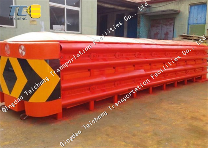 Steel Material Anti Collision Road Traffic Safety Crash Barrier Crash Cushions