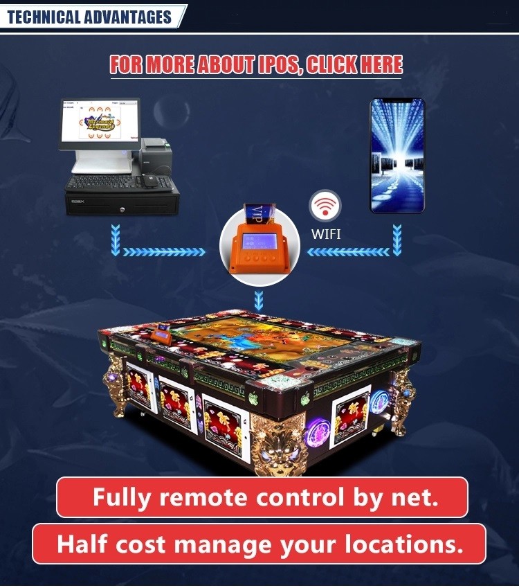 Fire Kirin Revenge Amusement Shooting Game Machine Gold Casino Fishing