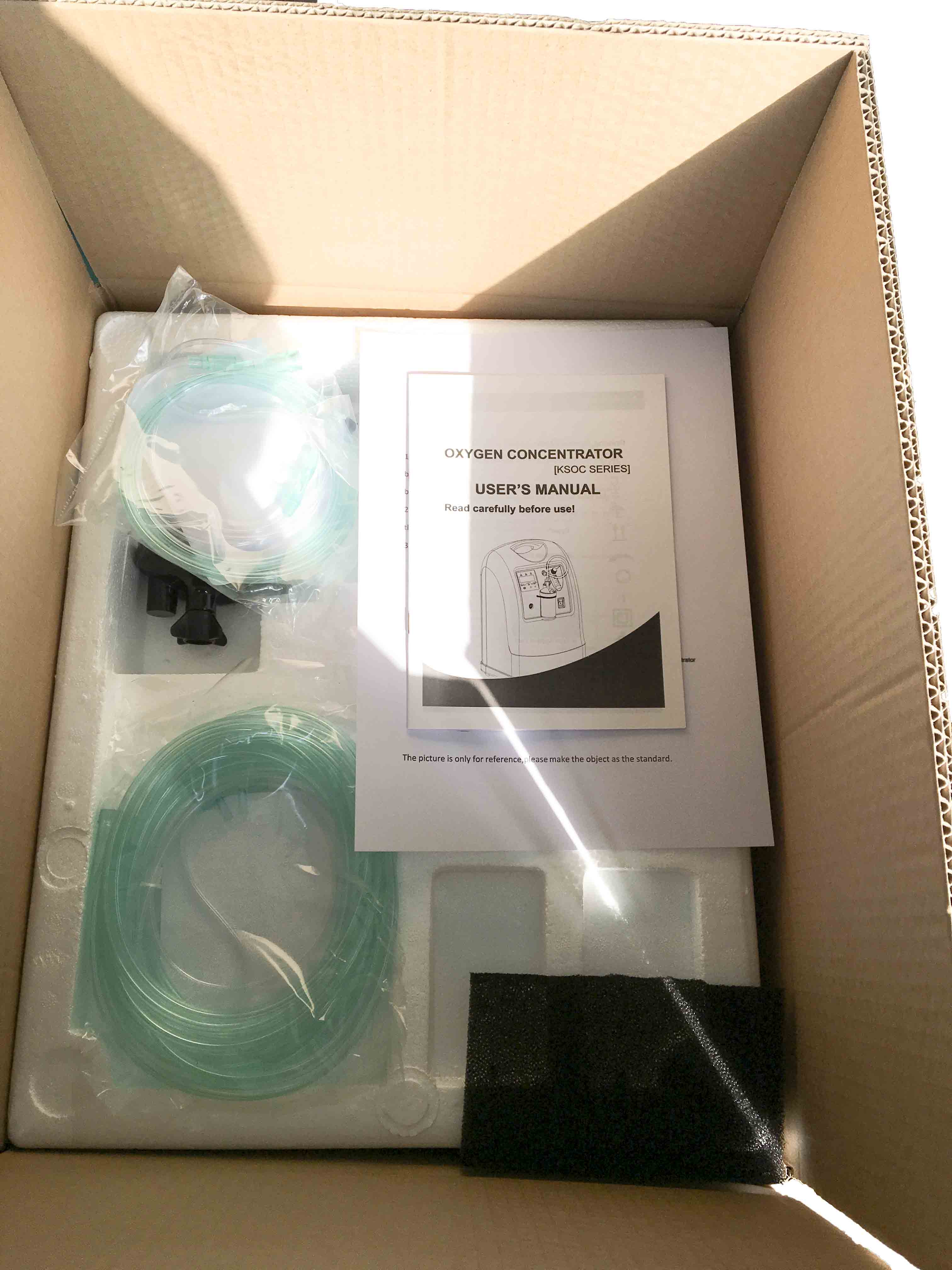 KSOC-10DT medical use dual flow 20l portable oxygen concentrator for two persons use