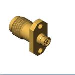 Stainless Steel RF Connector Adapter K Female to SMP Female Straight Type