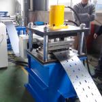 Heavy Duty 2.5mm Rack Roll Forming Machine Slotted Angle Shelving Making