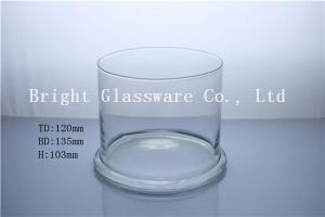 Quality high quality clear glass candle jar wholesale