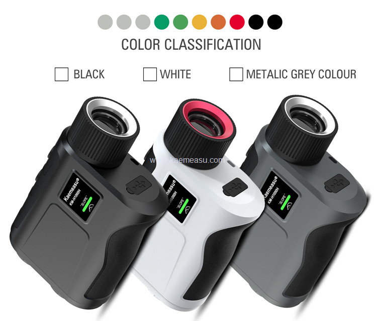 Kaemeasu 1500m Optical Telescope Golf Rangefinder USB Charging 95% Transmittance H1500H