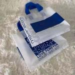 0.12mm Thickness Garment Plastic Packaging Bags Navy Flower Thicker Shopping