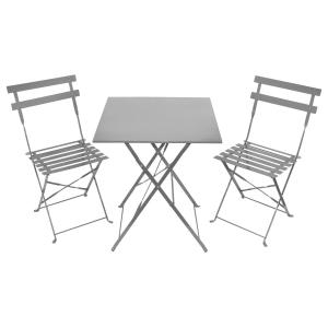 Quality Patio BSCI Foldable Outdoor Table And Chairs 3pcs Set wholesale
