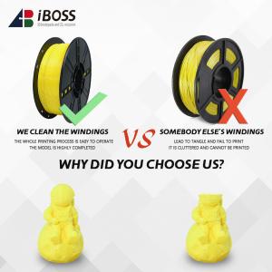 Quality Yellow 3D Printer ABS Filament For Industry Printing Temperature 170-230C wholesale
