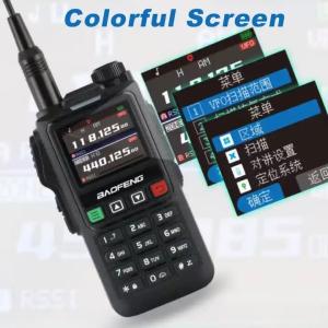 Stable 7.2V Long Range Walkie Talkie VHF UHF UV-18 Multipurpose