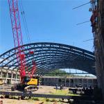 Pre Engineered Steel Structure Apartment Building / Prefabricated Garage