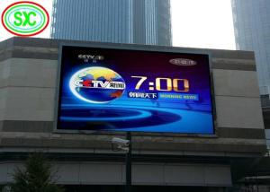 Quality P6 Outdoor Advertising LED Digital Billboard Mobile Screen 60Hz Frame Rate wholesale