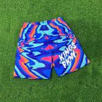 Mei Yue Jogger OEM Custom Gym Running Fitness Cotton Sweat Shorts Letter Printed