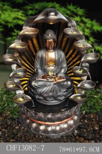 Quality Multiful Cups Tv Cabinet Buddha Water Feature Outdoor wholesale