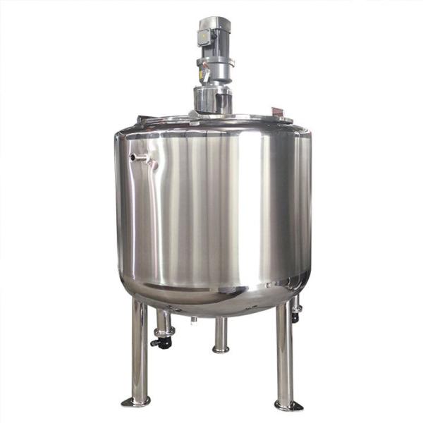 Stainless Steel Storage Tank With Mixer Preventing Precipitation 100~10000L Food