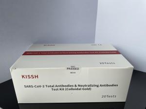 Quality Covid 19 IgM IgG Rapid Antibody Detection Kit Colloidal Gold wholesale
