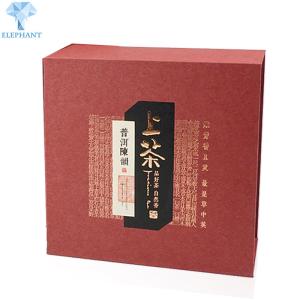 Quality Custom Printing Luxury Red ExquisitE Craft Gift Cardboard Carton Tea Packaging Corrugated Mailer Boxes wholesale