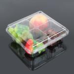 Supermarket 4 Compartment Blister Disposable Plastic Food Box