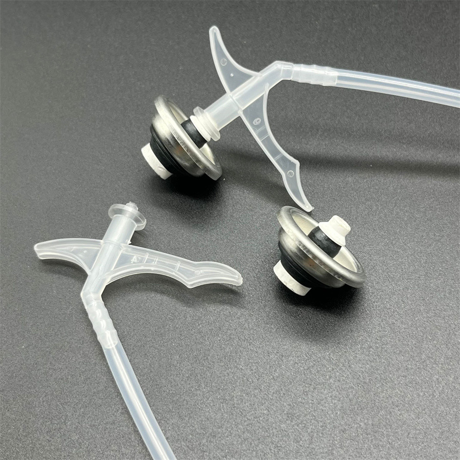 High-Precision Straw Applicator for PU Foam with Short Stem - Ideal for Controlled Dispensing in Construction Applicati
