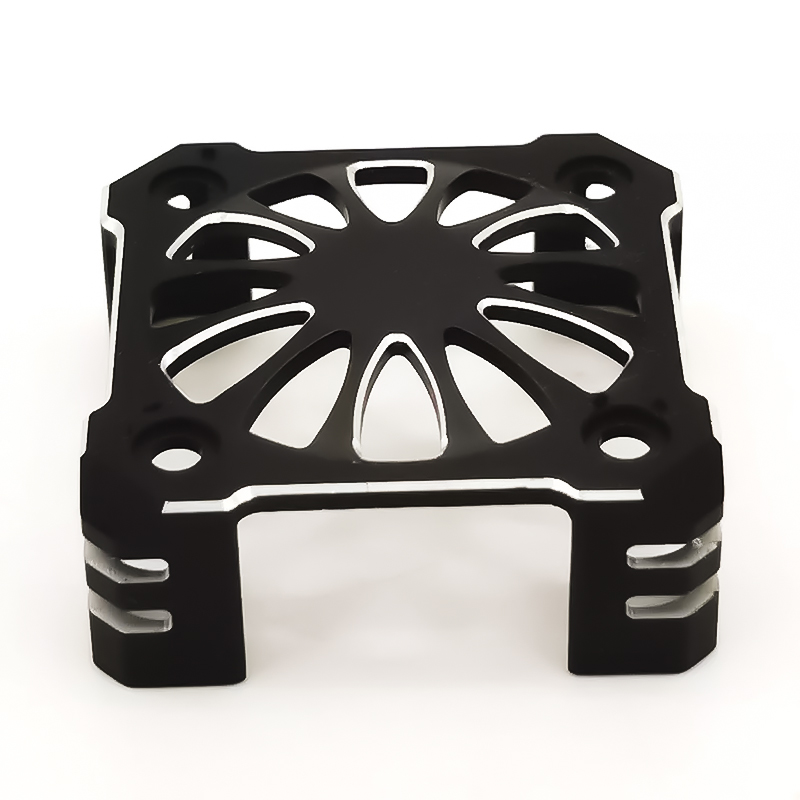 Anodized Alloy Robotics Aluminum Bracket CNC Machining Durable