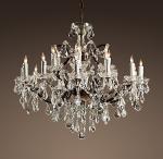 Vintage Black iron dining room Living room Chandelier (WH-WI-01)