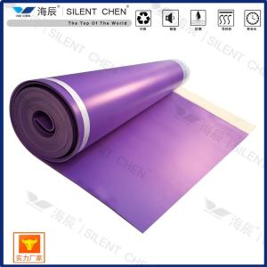 Quality High Density Purple IXPE 2mm Roll Of Underlay For Laminate Flooring wholesale