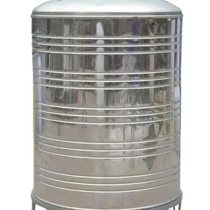 Quality Practical Gravity Water Filter Glass Stainless Steel Water Tank Round wholesale