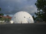 90' Steel Frame Structure Geodesic Dome Tents , Outdoor Festival Tent Celebratio