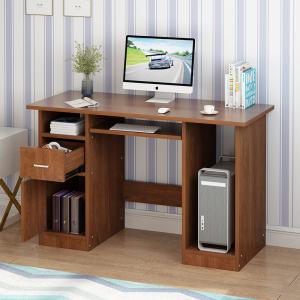 Quality Wearproof Wood Workstation Desk , L59inch Rectangular Computer Desk wholesale
