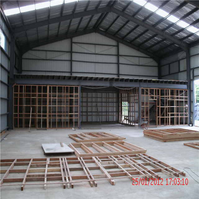 Q235B Q345B Prefab Factory Building Steel Framed Office Buildings Large Industrial Sheds